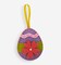DIY Artcraft Purple Egg Easter Flowers Spring Kids Felt Ornament Sewing Kit